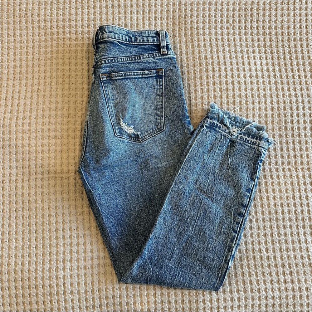 ABERCROMBIE Straight Ankle Jeans - Long